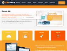Tablet Screenshot of gcmsystem.com